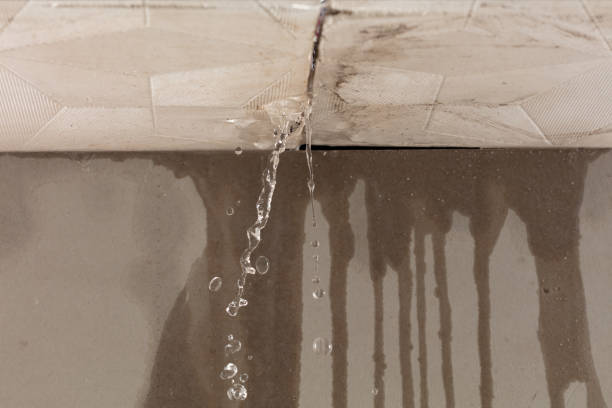 Professional Flood Damage Cleanup technician working in New Lisbon, IN